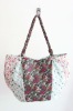 Eco-friendly cotton bag with crafted handle