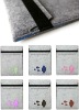 Eco-friendly felt laptop cases