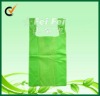 Eco-friendly green carrier Polypropylene T-shirt bag