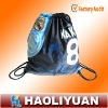 Eco-friendly outdoors polyester drawstring bag