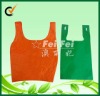 Eco-friendly & resuable nonwoven shopping bag T-shirt bag