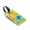 Eco-friendly soft pvc luggage tag