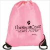 Eco pink Backpack Drawstring Bag