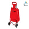 Economic and Practical Red and Grey Folding Shopping Cart