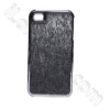 Electroplate Art tomenta &Plastic Cases for iPhone 4  -Black