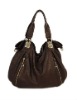 Elegance zip tote bags fashion design leather brand handbags 2012