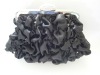 Elegant Autumn & Winter Black Satin Pretty Purse