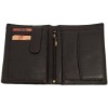 Elegant Black Gents Wallet - Currency, Credit Card and Coin pouch