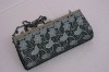 Elegant Ladies Lace Satin Evening/Shoulder Bag