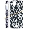 Elegant Leopard Skin Design Plastic Cover Hard Protector For Sony Ericsson Xperia Ray ST18i