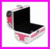 Elegant and delicate red Aluminum Makeup Case