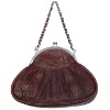 Elegant genuine leather handbag 9425