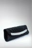 Elegant satin evening bag ladies clutch