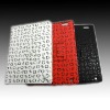Embossed leather case for ipad2