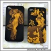 Embossment cell phone cases for iPhone 4G/4GS within high quality