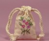 Embroider Cotton Gift Pouch