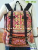 Embroidered HMONG HILL TRIBE Backpack School Bag Travel Bag Unisex Bag