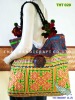 Embroidered HMONG Hill Tribe Tote Handmade Hand Bag