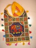 Embroidered Silk Bag,Beach Bag,Ethnic handbag, Fashion Handbag,Designer Bag,Sea Shell Bags,Indian Handmade Bag