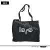 Embroidered customized tote bag