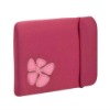 Embroidering durabel red Neoprene Laptop sleeve