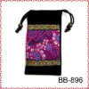 Embroidery phone pouch