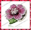 Enamel Flower Foldable Purse Hanger/Handbag Hook/Purse Holder