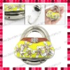 Enamel Handbag Shaped Purse Hanger/Bag Hook