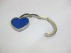 Enamel heart Foldable Bag Hanger