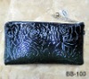 Enamel leather wallet