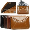 Envelope style Crack pattern PU leather case for New Kindle 4