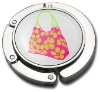 Epoxy dome purse hanger