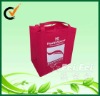 Ergonomic fabric overnight nonwoven fabric shopping bag