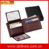 Euro Classic Bi-fold pu Leather Wallet