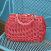 European design Elegant tote style ladies weave bag YH0204J