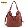 European style women's trendy Genuine leather hobo bag