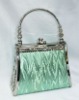 Evening Bag Clutch Bag with Metal Frame