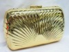 Evening Metal Clutch Purse Bag Hard Case for Women