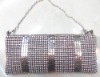 Evening bag,aluminium evening bag,