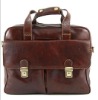 Exclusive leather brief case genuine leather bag