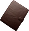 Executive Business Leather Folio Case with Stand for iPad