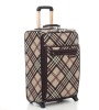 Expandable carry on travel trolley luggage