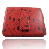 Exquisite design folding leather case for apple ipad 2