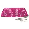 Exquisite wedding diamante clutch bag 063