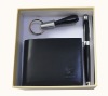 FASHION CHRISTMAS LEATHER GIFT SET WITH ELEGANT WALLET & PEN