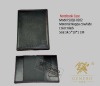 FASHION GENUINE LEATHER NOTEBOOK CASE- ANTI-BACTERIAL WALLET