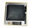 FASHION LEATHER GIFT SET WITH MAGIC WALLET & PEN