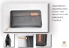 FASHION MEN LEATHER WALLET WITH ANTI-BACTERIAL FUNCTION