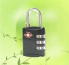 FASHION black luggage lock/combination lock