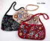 FLORAL EMBROIDERED HANDBAG